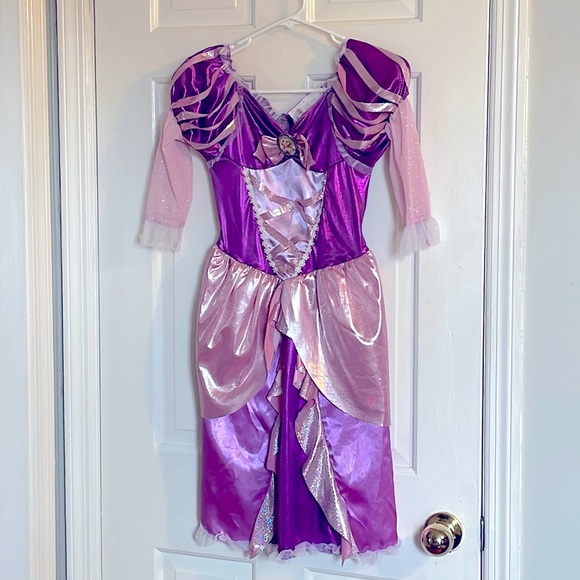 Disney Costumes Disney Princess Tangled Costume With Wig And Crown
